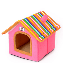 Load image into Gallery viewer, Luxury Dog House Cozy Dog Bed Puppy Kennel

