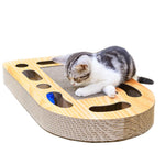 Corrugated Paper Cat Scratcher Turntable Tunnel