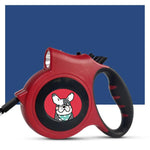 Automatic Retractable Dog Leash with LED Light