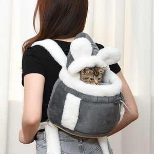 Warm Plush Small Pet Carrier Bag