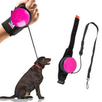Hands Free Retractable Dog Leash - Wrist Strap 3M Reflective Dog Leash