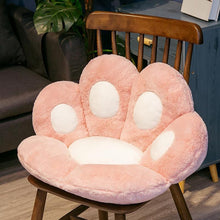 Load image into Gallery viewer, Cute Cat Paw Plush Seat Cushion
