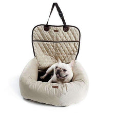Load image into Gallery viewer, 2-In-1 Dog Bed and Dog Car Seat
