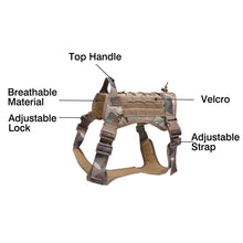 Load image into Gallery viewer, Military Tactical Dog Harness
