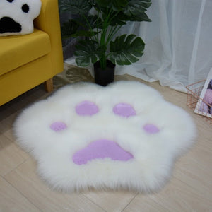 Cat Paw Soft Plush Floor Carpet