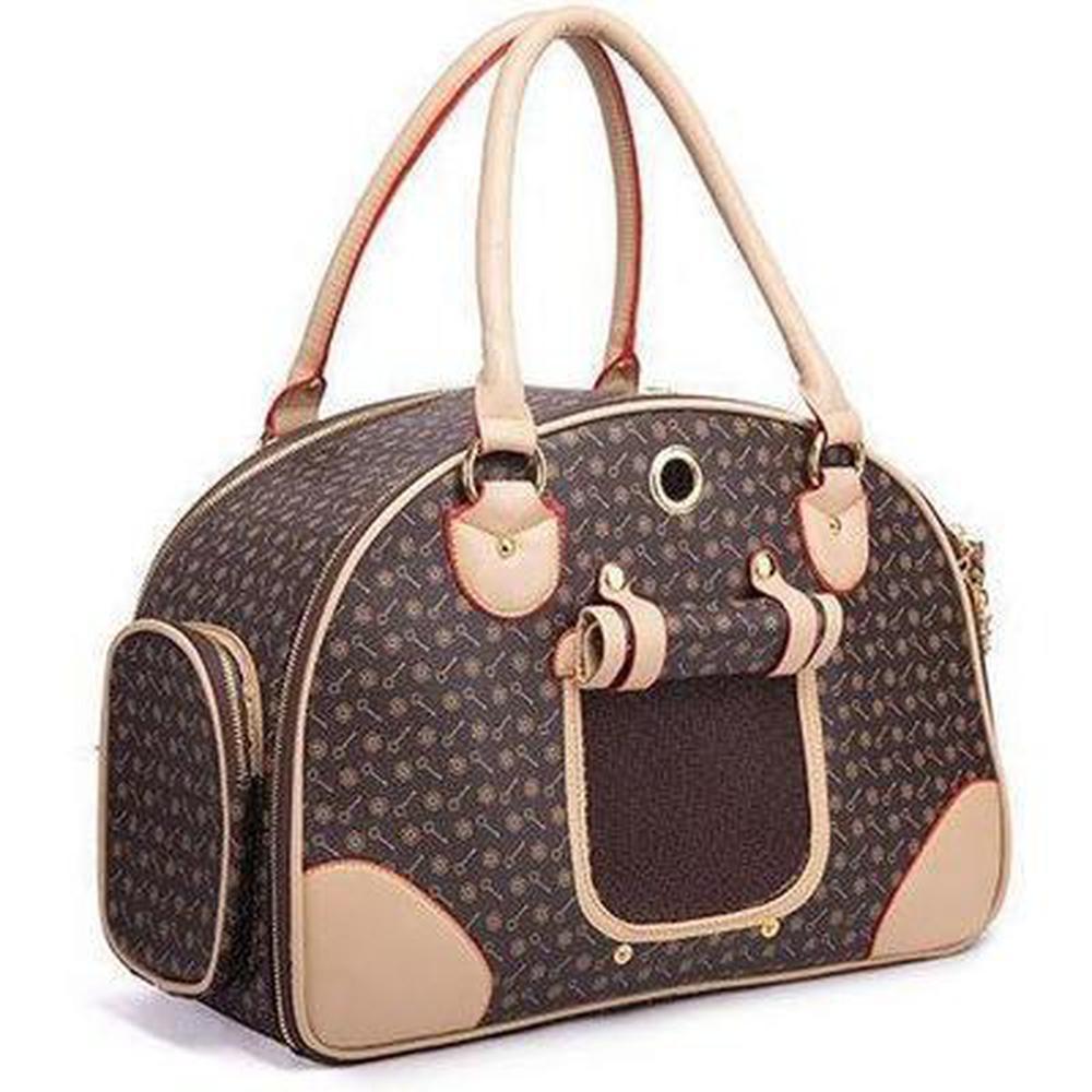 Stylish Checkered Tote Pet Carrier