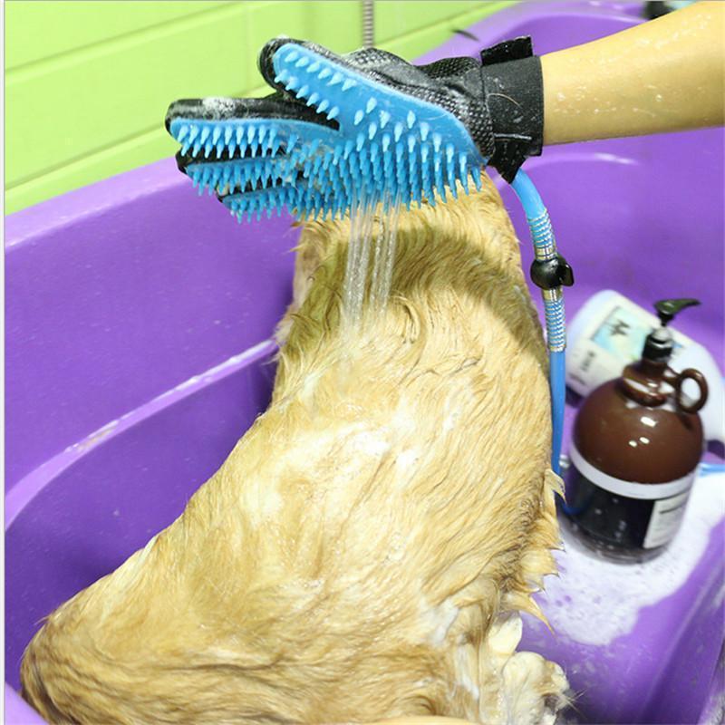 Pet Bathing Shower Glove