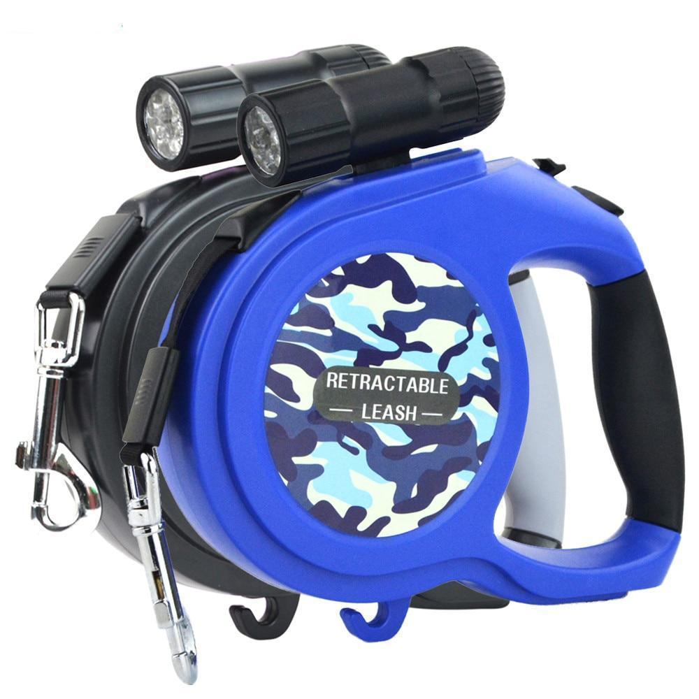 Retractable Dog Leash with LED