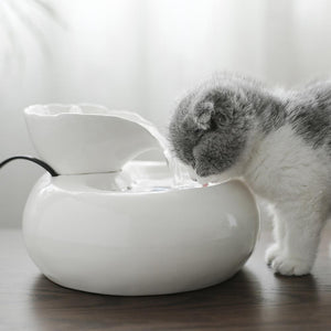 Automatic Circulating Cat Feeder Water Dispenser